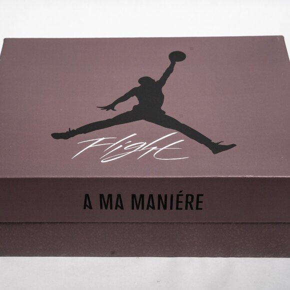 NEW Size 5.5 - Jordan 4 Retro x A Ma Maniere Mid Violet Ore - Picture 2 of 14